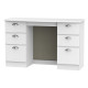 Verona 6 Drawer Kneehole