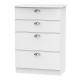 Verona 4 Drawer Deep Chest