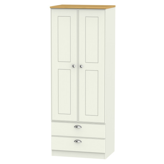 Verona Tall 4 Door 2 Drawer Wardrobe