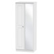 Verona Tall 4 Door 2 Drawer Mirrored Wardrobe