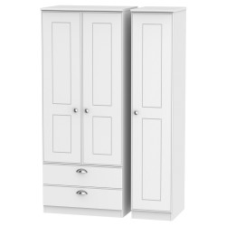 Verona 3 Door 2 Drawer Wardrobe
