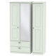 Verona 3 Door 2 Drawer Mirror Wardrobe