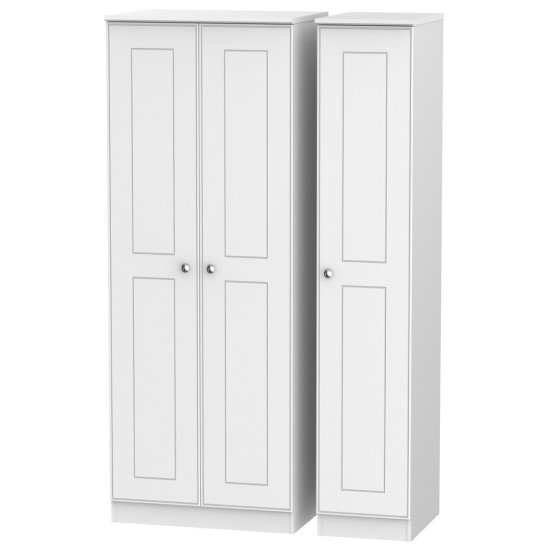 Verona Tall 3 Door Wardrobe