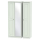 Verona Tall 3 Door Mirrored Wardrobe