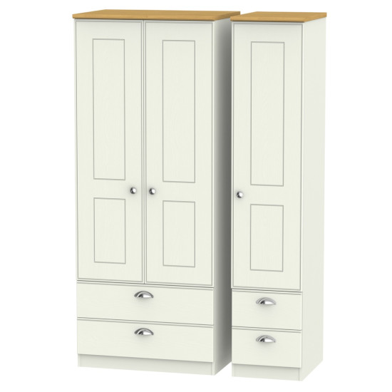 Verona 3 Door 4 Drawer Wardrobe
