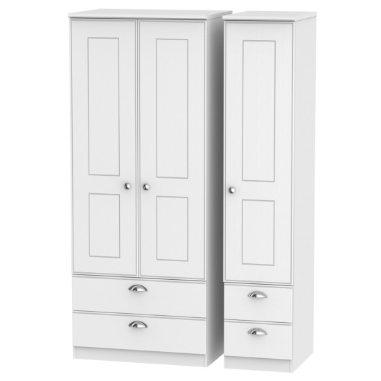 Verona 3 Door 4 Drawer Wardrobe