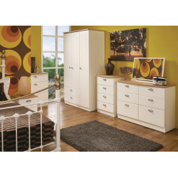 Verona Tall 4 Door 4 Drawer Wardrobe