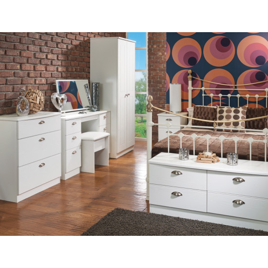 Verona Tall 4 Door 4 Drawer Wardrobe