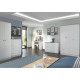 Venice Standard 3 Door 2 Drawer Mirrored Wardrobe