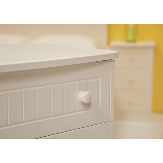 Cottage 4 Door 4 Drawer Mirrored Wardrobe