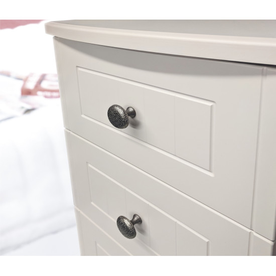 Cottage 4 Door 4 Drawer Mirrored Wardrobe