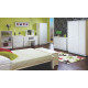 Cottage 4 Door 2 Drawer Mirrored Wardrobe