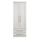 Duke Tall 2 Drawer Wardrobe
