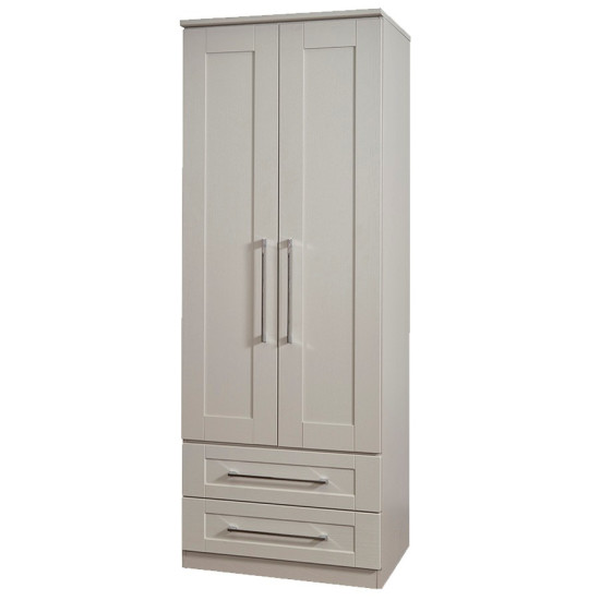 Duke Tall 2 Drawer Wardrobe