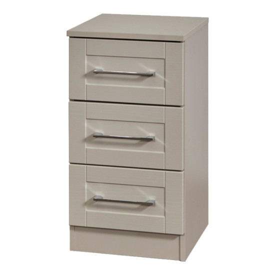 Duke 3 Drawer Bedside