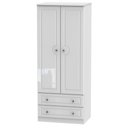 Aberdeen 2 Drawer Wardrobe