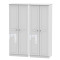 Aberdeen 4 Door Wardrobe
