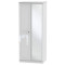 Aberdeen Tall 2 Door Mirrored Wardrobe