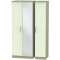 Coventry Tall 3 Door Mirrored Wardrobe