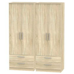 Coventry Tall 4 Door 4 Drawer Wardrobe