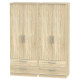 Coventry Tall 4 Door 4 Drawer Wardrobe