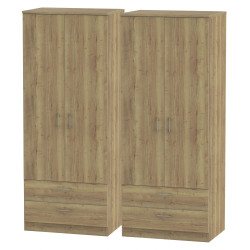 Falmouth 4 Door 4 Drawer Wardrobe