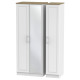 Dover 3 Door Mirrored Wardrobe