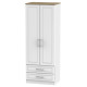Dover Tall 2 Drawer Wardrobe
