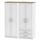 Dover Tall 4 Door 2 Drawer Wardrobe