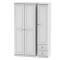 Snowdon 3 Door 2 Small Drawer Wardrobe