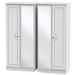 Snowdon 4 Door Mirrored Wardrobe
