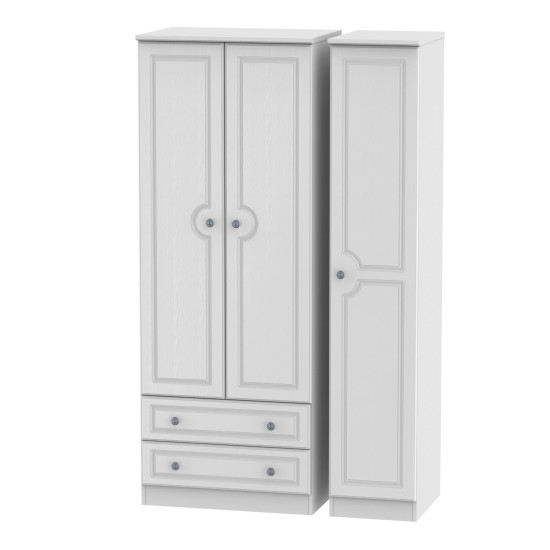 Snowdon Tall 3 Door 2 Drawer Wardrobe
