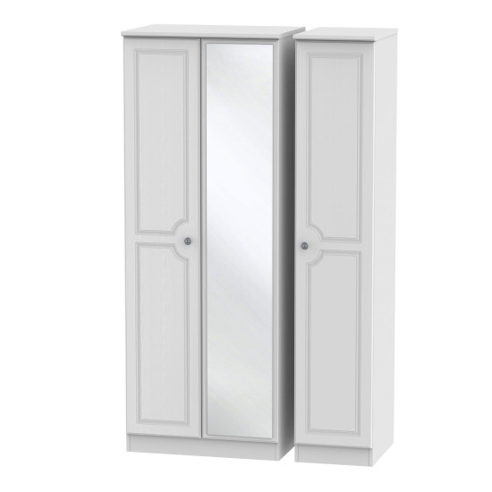 Snowdon Tall 3 Door Mirrored Wardrobe