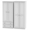 Snowdon Tall 4 Door 2 Drawer Wardrobe