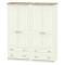 Palermo Standard 4 Door 4 Drawer Wardrobe