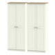 Palermo Standard 4 Door Wardrobe