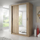 Alaska Shetland Oak 150cm Sliding Wardrobe