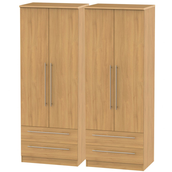 Harlech 4 Door 4 Drawer Wardrobe