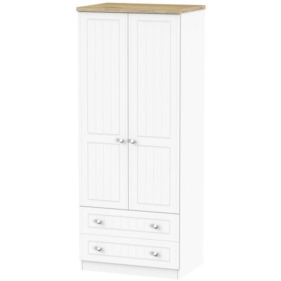 Venice Standard 2 Drawer Wardrobe