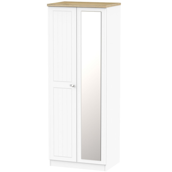 Venice Standard 2 Door Mirror Wardrobe