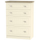 Venice 4 Drawer Deep Chest