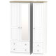 Venice Tall Triple 4 Drawer Wardrobe