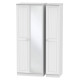 Cottage 3 Door Mirrored Wardrobe