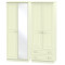 Cottage 4 Door 2 Drawer Mirrored Wardrobe