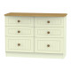 Cottage 6 Drawer Midi Chest